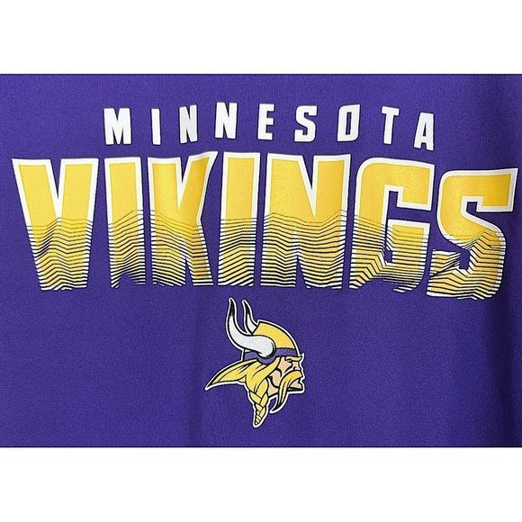 NFL Minnesota Vikings Football Shirt | Colors: Purple, Gold and White | Size: XL - Picture 3 of 5